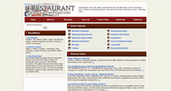 Desktop Screenshot of 4-restaurant.com