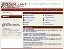 Tablet Screenshot of 4-restaurant.com